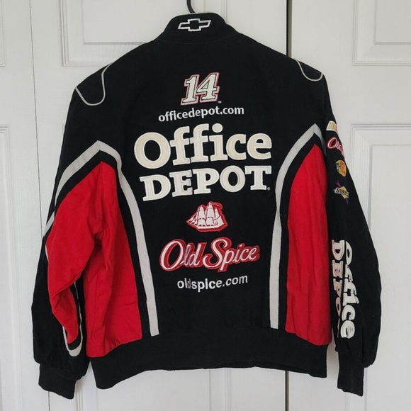 NASCAR Tony Stewart 14 Old Spice Office Depot Jacket - Picture 4 of 5